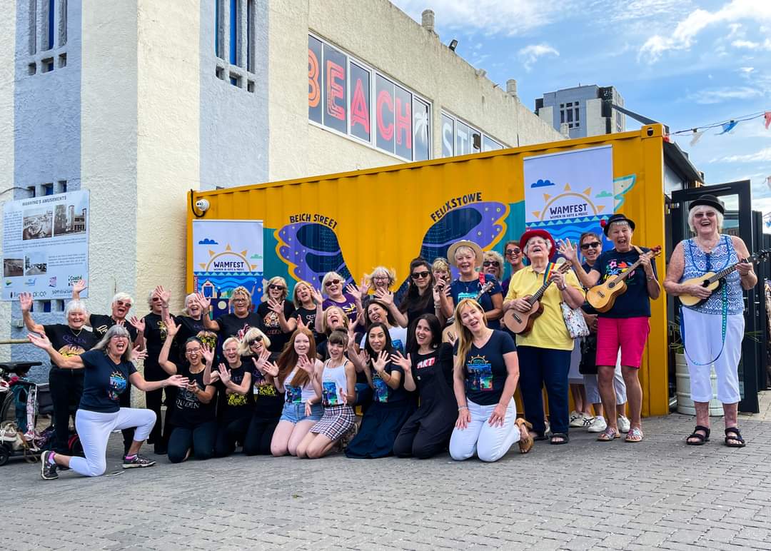 Counting down .... 13 days to WAMfest Felixstowe  4th March 2023. La Vida Beach Street Felixstowe 
#women #art #music #dance #theatre #food #shopping
Tickets available on ticketsource.co.uk/felixstowefest….
wamfestfelixstowe.art