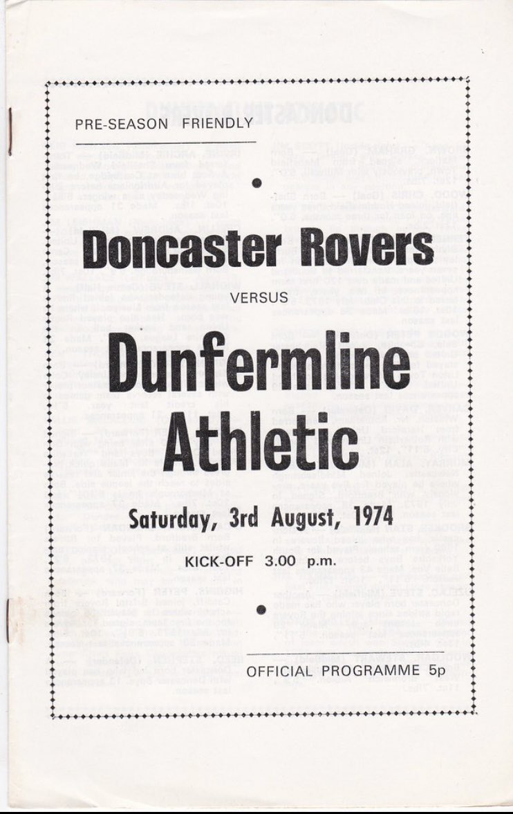 Doncaster Rovers FC Programmes tweet media