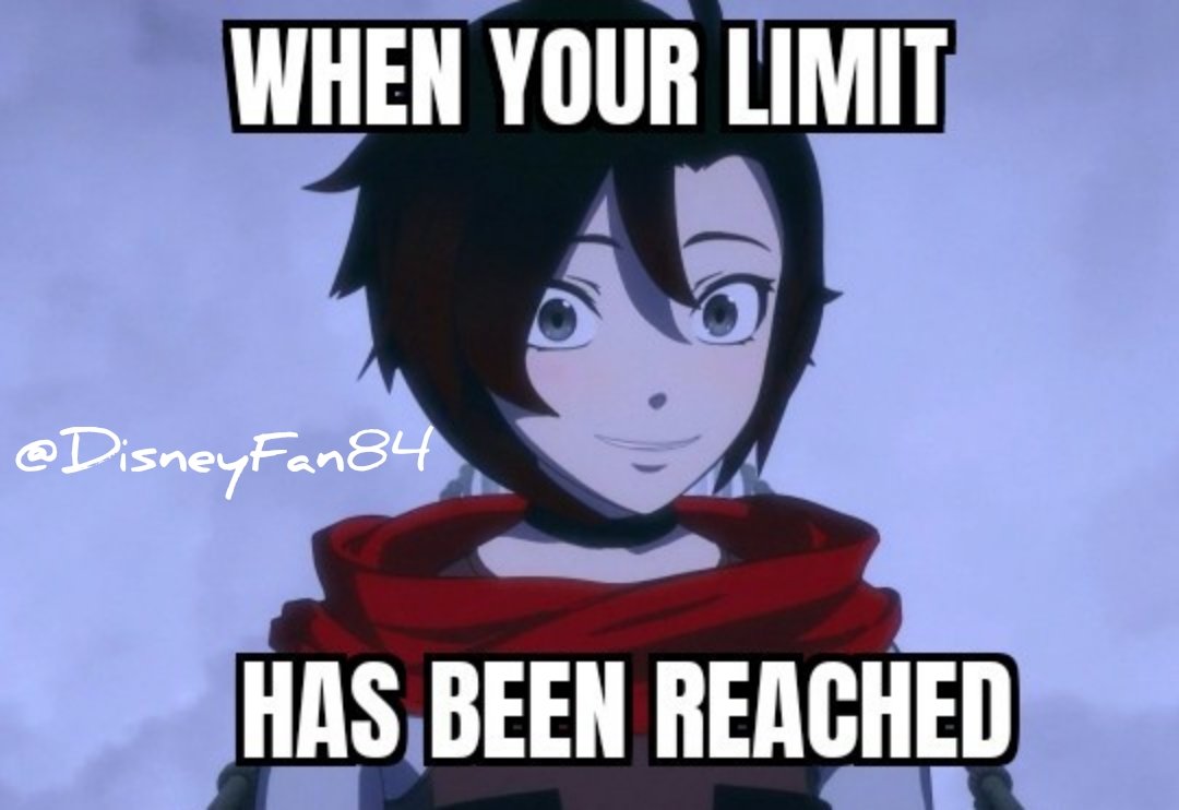 Ruby's about to have a mental breakdown... lol This Volume is going to hurt. #RWBY #RWBYmeme #RWBY9