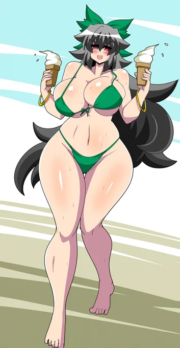 「おまたせ～」 