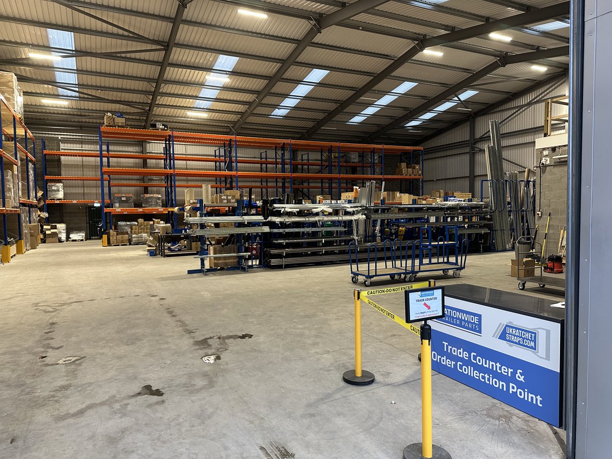 NationwideTP's tweet image. After a long weekend and a massive team effort, our new premises are open for business! You can now find us at Unit 7, Ash Way, Thorp Arch, Wetherby, LS23 7FA - ow.ly/iOrE50MWIyN #cvparts #tailliftparts #loadrestraint