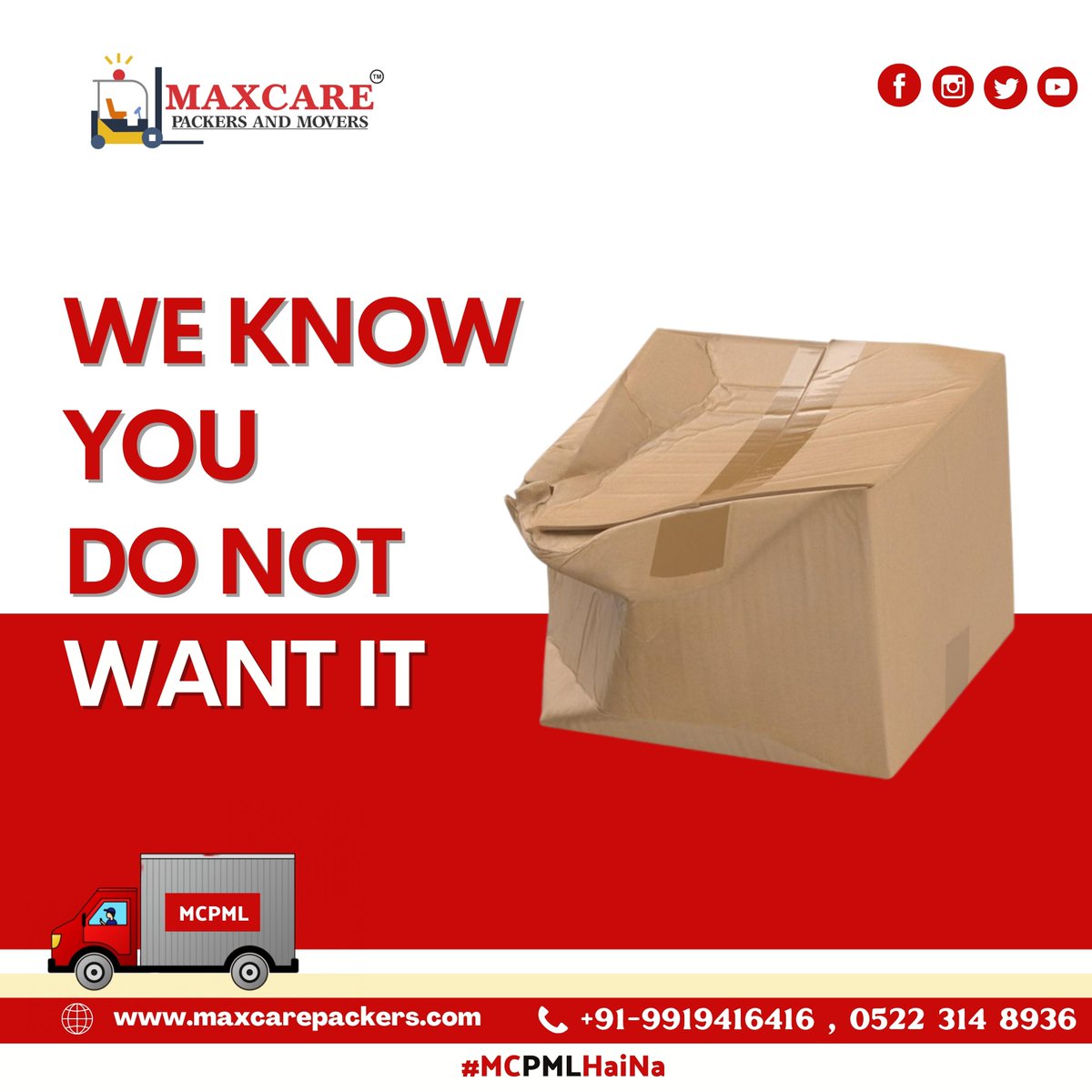 maxcarepacker's tweet image. We use high quality packing material and esure the safety of your goods...

#packingandmoving #movingandpacking #packersandmovers #moversandpackers #maxcarepackers #maxcarepackersandmovers #logistis #transportation #relocation #householdrelocation #safeshifting #saferelocation