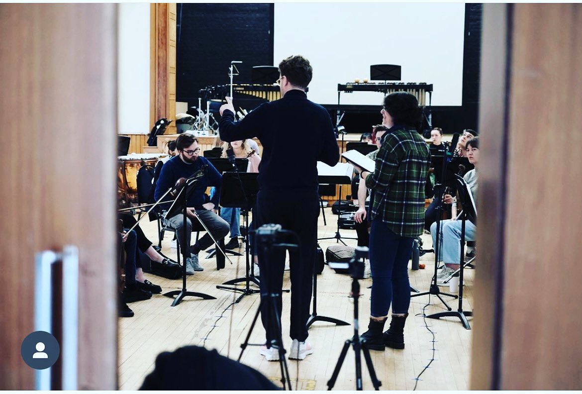 My recent orchestral piece “ Indefinite dreams: I’m alive!” Will perform by @southbanksinfonia this week in London on Thursday 23rd February 2023. This piece is based on my recent event and it was commissioned by @nonclsscl . Here is the link for tickets sjss.org.uk/events/southba…