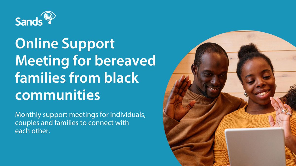 Our monthly online support meetings for bereaved families from black communities begin later this month 💙🧡
 
First support meeting: 

📅 Monday, February 27 
🕢 19:30 - 21:00 
 
Reserve your spot ➡️ eventbrite.co.uk/e/online-suppo…  

 #DiversityInLoss #BabyLoss #PregnancyLoss
