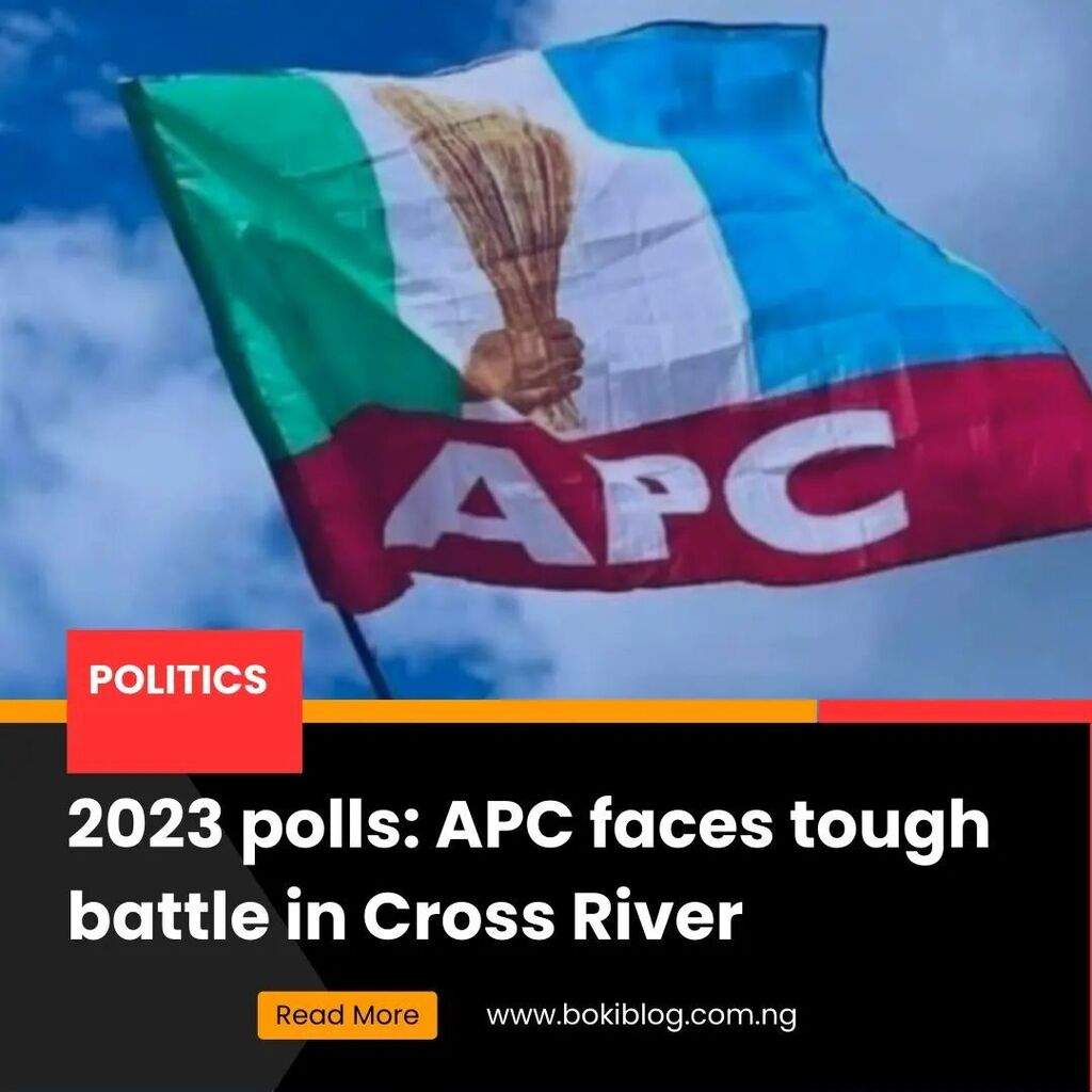 bokiblogafrica's tweet photo. 2023 polls: APC faces tough battle in Cross River
° News Link || https://t.co/6UdGBaDL69
° See more at: https://t.co/RqWFBtg9x8
#BokiBlog https://t.co/GECr1s4TGO https://t.co/pal2x53A38