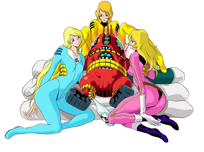 松本零士先生前後で決定的に変わったもの。それは「メカフェチ」というものを世に広めた事。これが作品に触れた者の五臓六腑に染み渡り、現代の漫画アニメ文化があるといっていい。
画像はしょーもない私の絵で申し訳ない。ヒィック。 