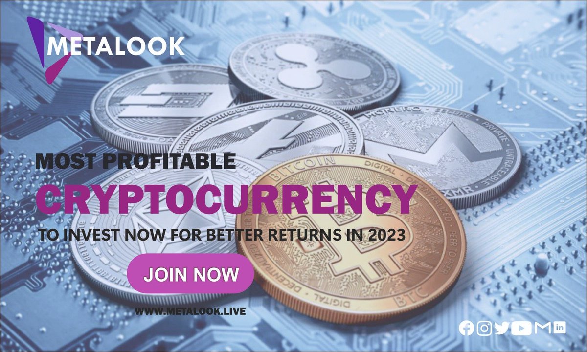 Metalook3's tweet image. Most profitable business is cryptocurrency. 
#Metalook #metaverse 
Join Now 
metalook.live