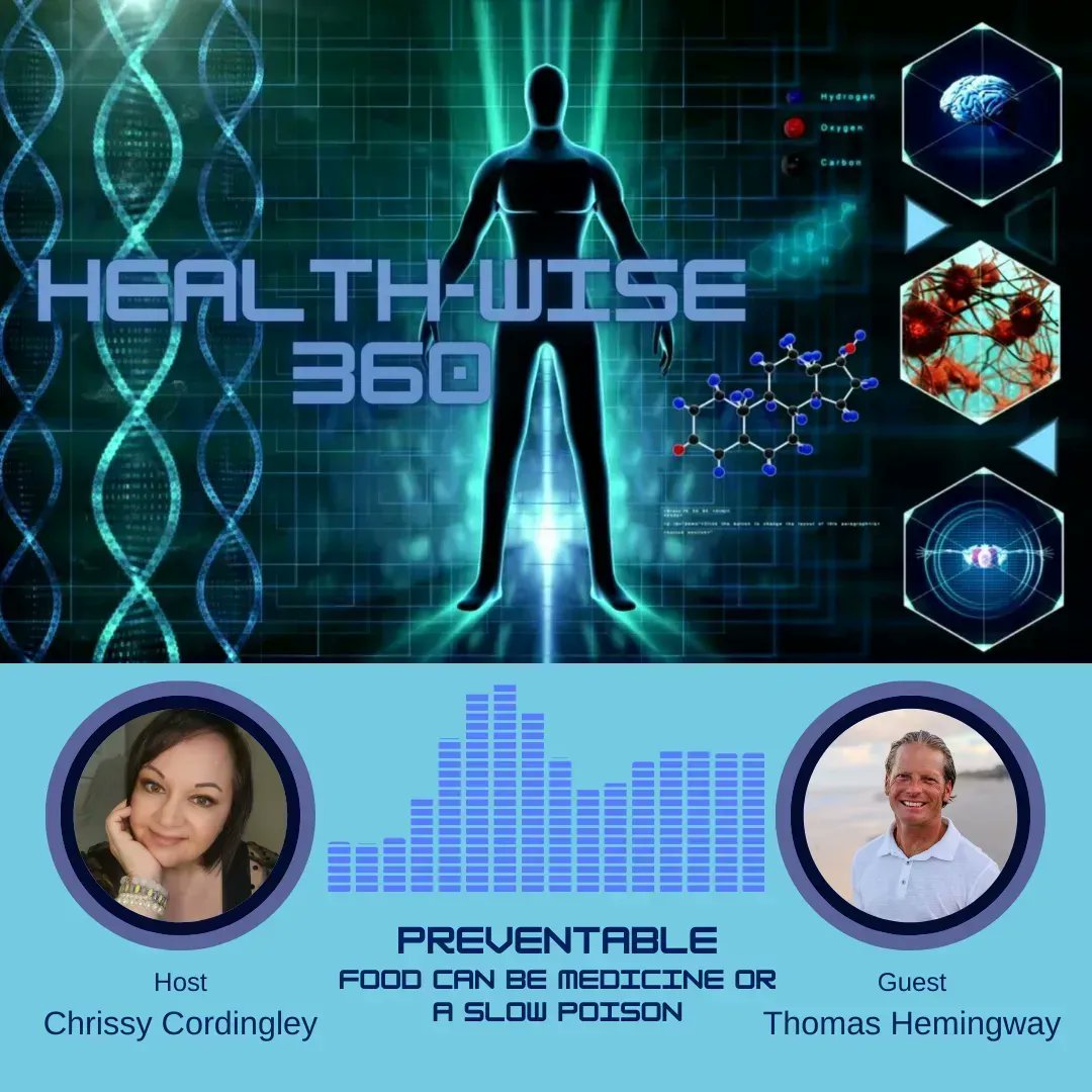 ClarissaBurt's tweet photo. Health-Wise-360 with Chrissy Cordingley
ITL TV https://t.co/hE5LzhmqRA
ITL Podcast https://t.co/Ka7GnoFavc
Listen as Dr. Thomas Hemingway MD is a holistic and integrative Medical Doctor #inthelimelight #inthelimelighttv #health #healthissues #ClarissaBurt https://t.co/9uizWTHc4i