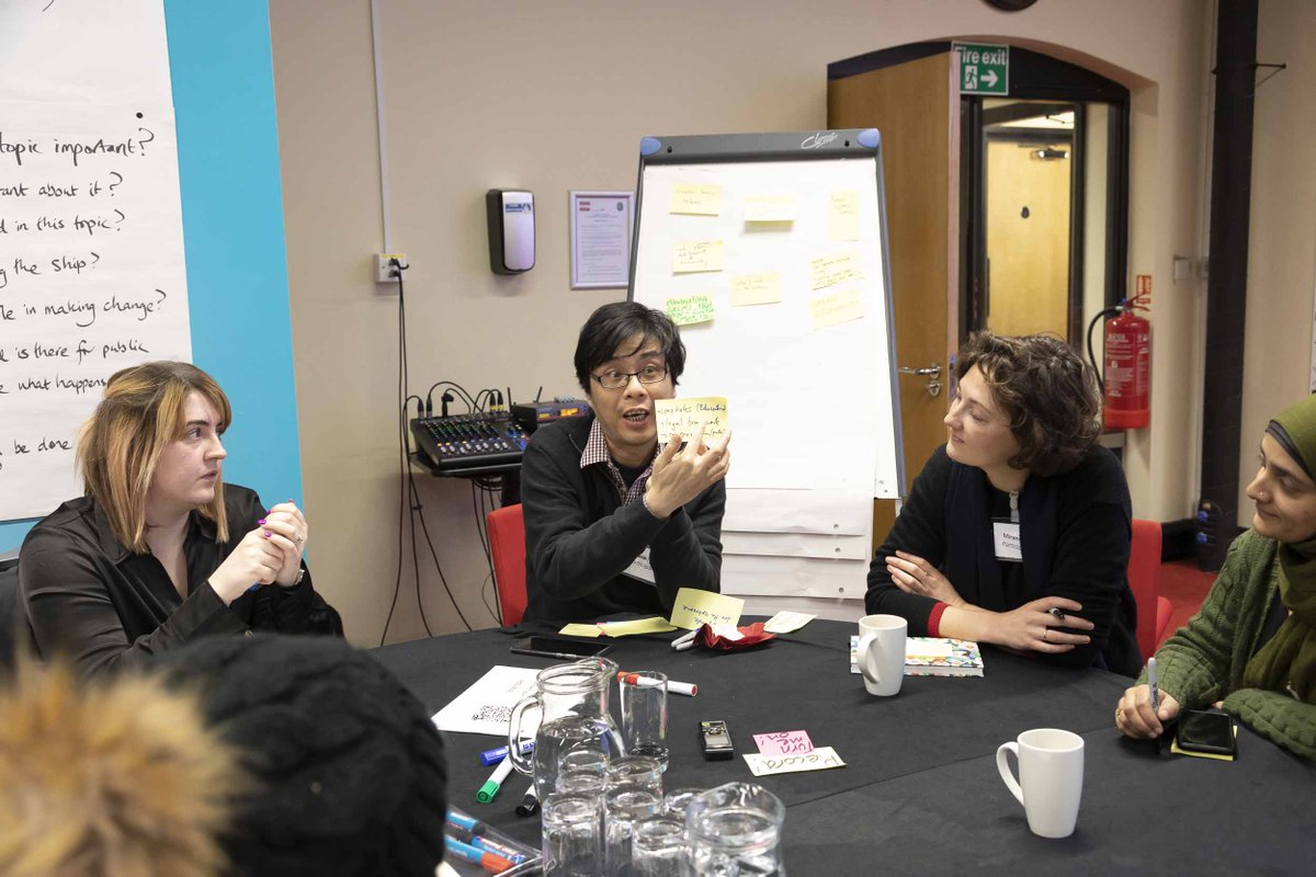 The other weekend, we brought together members of the public with NERC staff, researchers &amp; stakeholders for a public dialogue workshop.

Together we explored shared interests and how the public can shape the environmental research agenda.

Watch this space for outcomes!