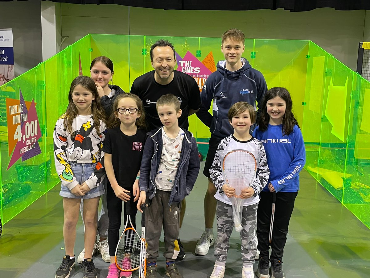 Fantastic event doing @ShropFest - Shropshire Academy with @wltsc and @shropshiresrb at Telford International centre this weekend. Continuing our quest to give children the chance to play the best of racket sports. #shropshirekidsfestival #kidsactivities