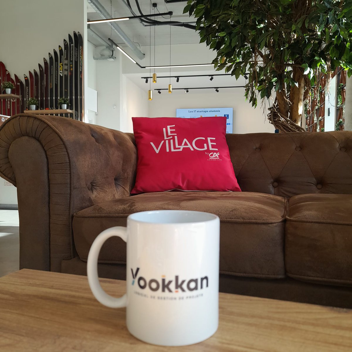 teamyookkan's tweet photo. C'est parti pour une nouvelle semaine au @VillageCASRA ! ☕️🚀

@VilledeGrenoble
@CreditAgricole https://t.co/EZREwaId1a