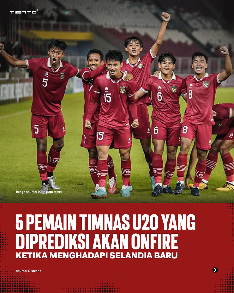 IndonesiaTiento's tweet photo. Kalau diliat dari match sebelumnya, 5 pemain ini yang paling menonjol sih, kelimanya menunjukan kualitas.

Ada lagi pemain yang bakal onfire juga?

#TientoIndonesia #Timnas #TrainingCenter #TC #PialaDuniaU20 #PialaAsiaU20 #ArkhanFikri #KakangRudianto #ResaAditya https://t.co/JvMO4D9bpB