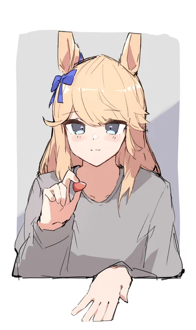 あーんしたりされたりシチーさん#ウマ娘 #ゴールドシチー 