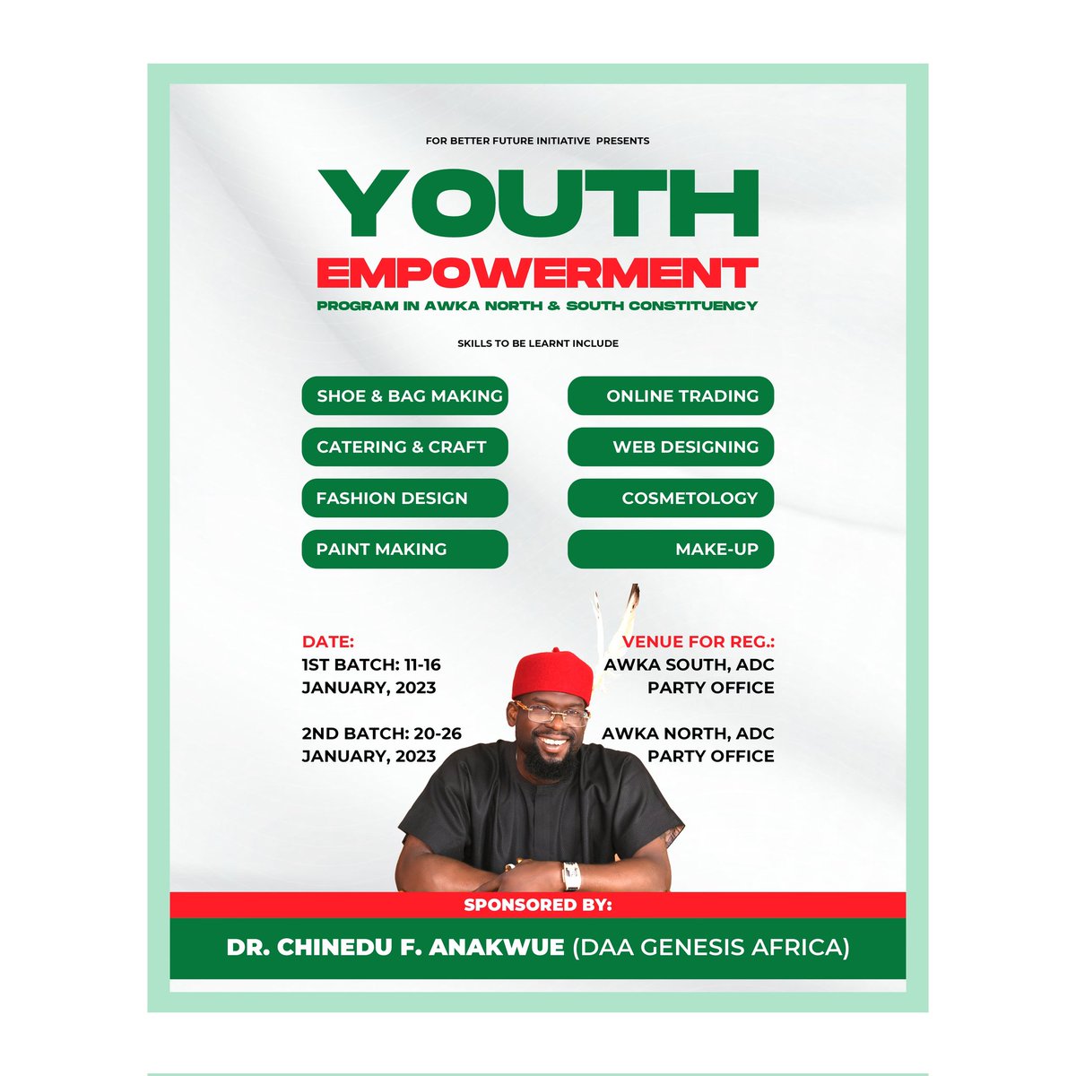 ceoofjos's tweet photo. Campaign Posters for a Political Aspirant.

#election #electionday #election2023🇳🇬 #campaign #campaignposter
#electionposterdesign #nigeria #nigerianelections #nigeriadecides #nigeriandesigner #josdesigner https://t.co/IPcsAMvHHB