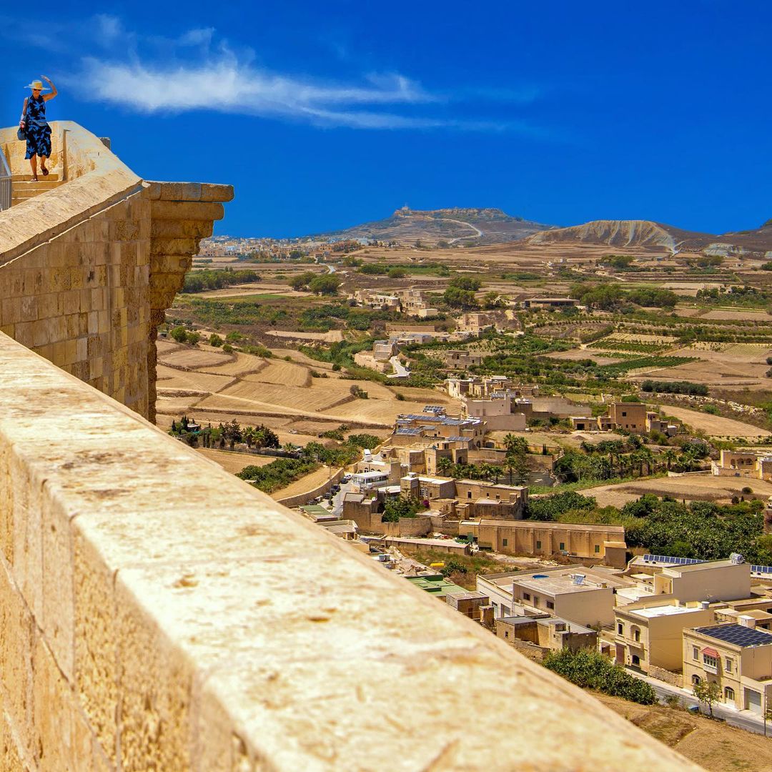 VisitGozo on Twitter "What a view from Gozo's famous Citadel bastions