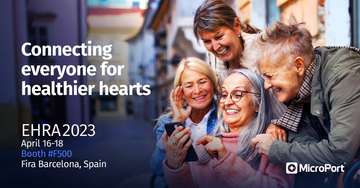 Countdown has begun, it’s time for a new EHRA!
Our experts are impatient to meet you at this year's congress🙂
📍Make sure to visit us booth F500
👉🏼Stay tuned for more information on our agenda including a Symposium on ICD Therapy 
#ConnectingEveryoneForHealthierHearts #EHRA2023