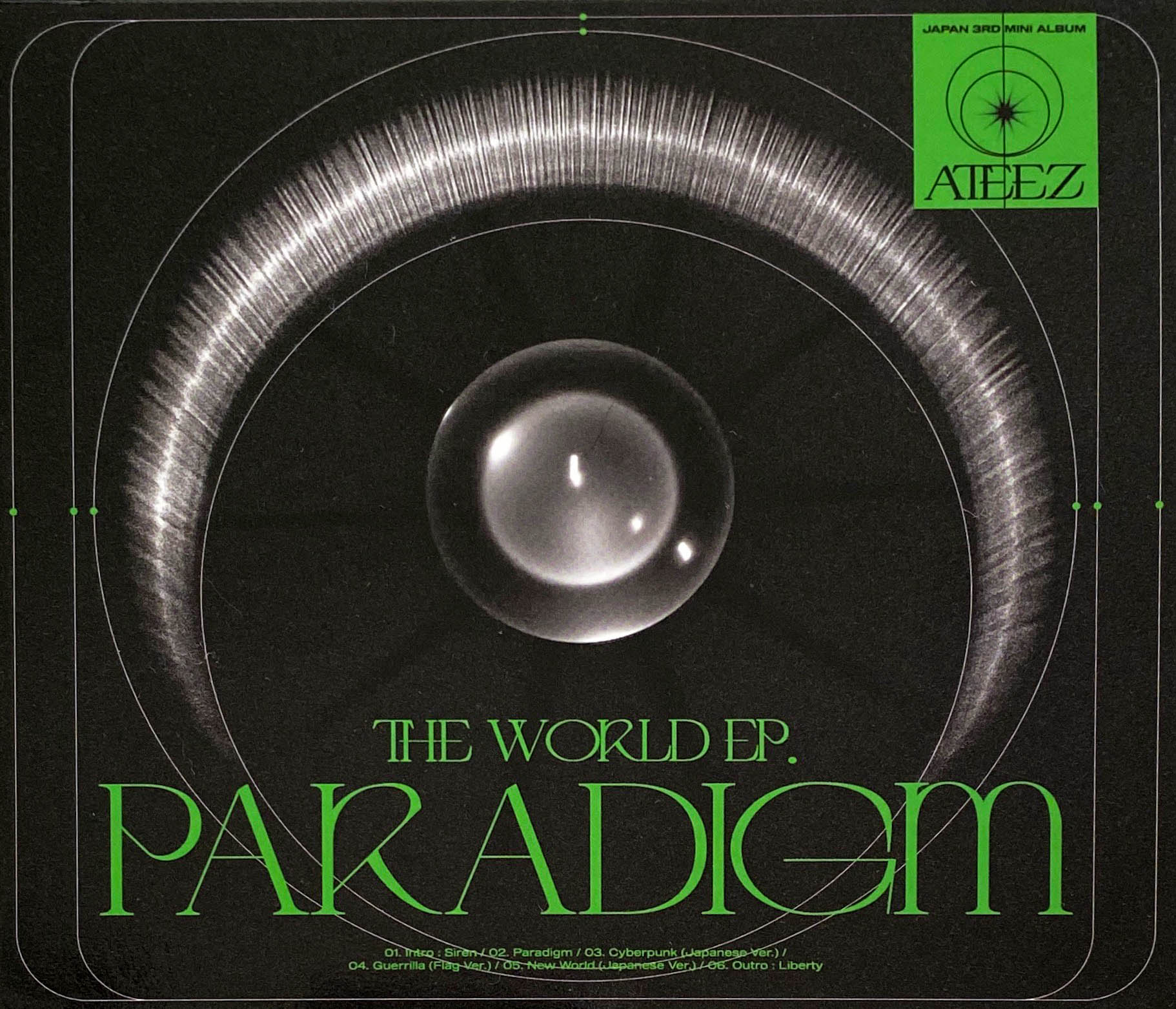 paradigm アルバム ATEEZ 新品未開封 個別盤 セット ATEEZ JAPAN 3RD MINI ALBUM [THE WORLD EP.PARADIGM] | ATEEZ
