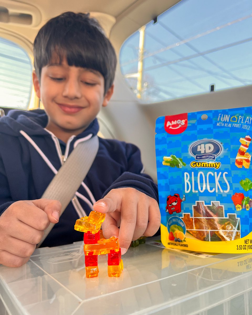 amossweets's tweet photo. Making memories one road trip at a time.
🚗🚗🚗🚗🚗
What's your favorite road trip snack?
#amossweets #4dgummy #4dgummyblocks #buildyummyfun #kidssnack #roadtripsnacks #playwithfood https://t.co/QhaDTlMvWt