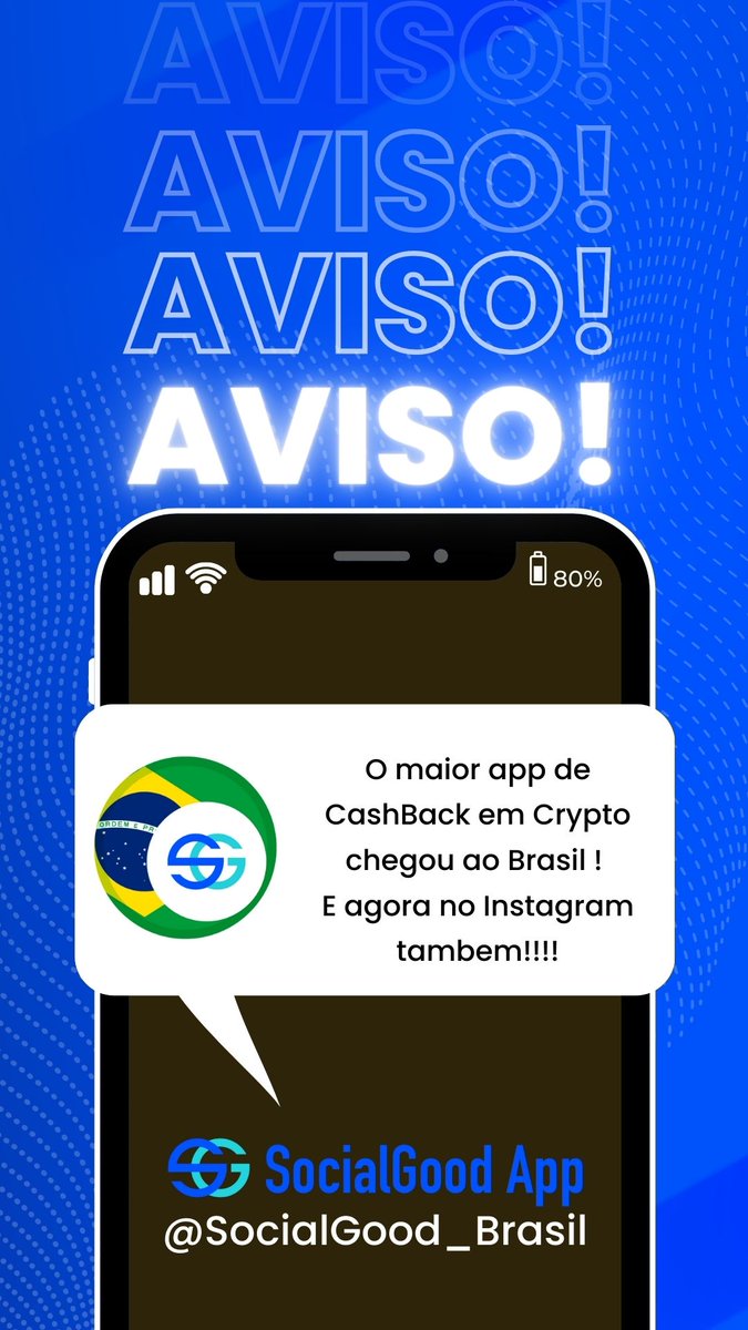 SocialGood Brasil (Compre-para-Ganhar Criptomoeda) tweet media