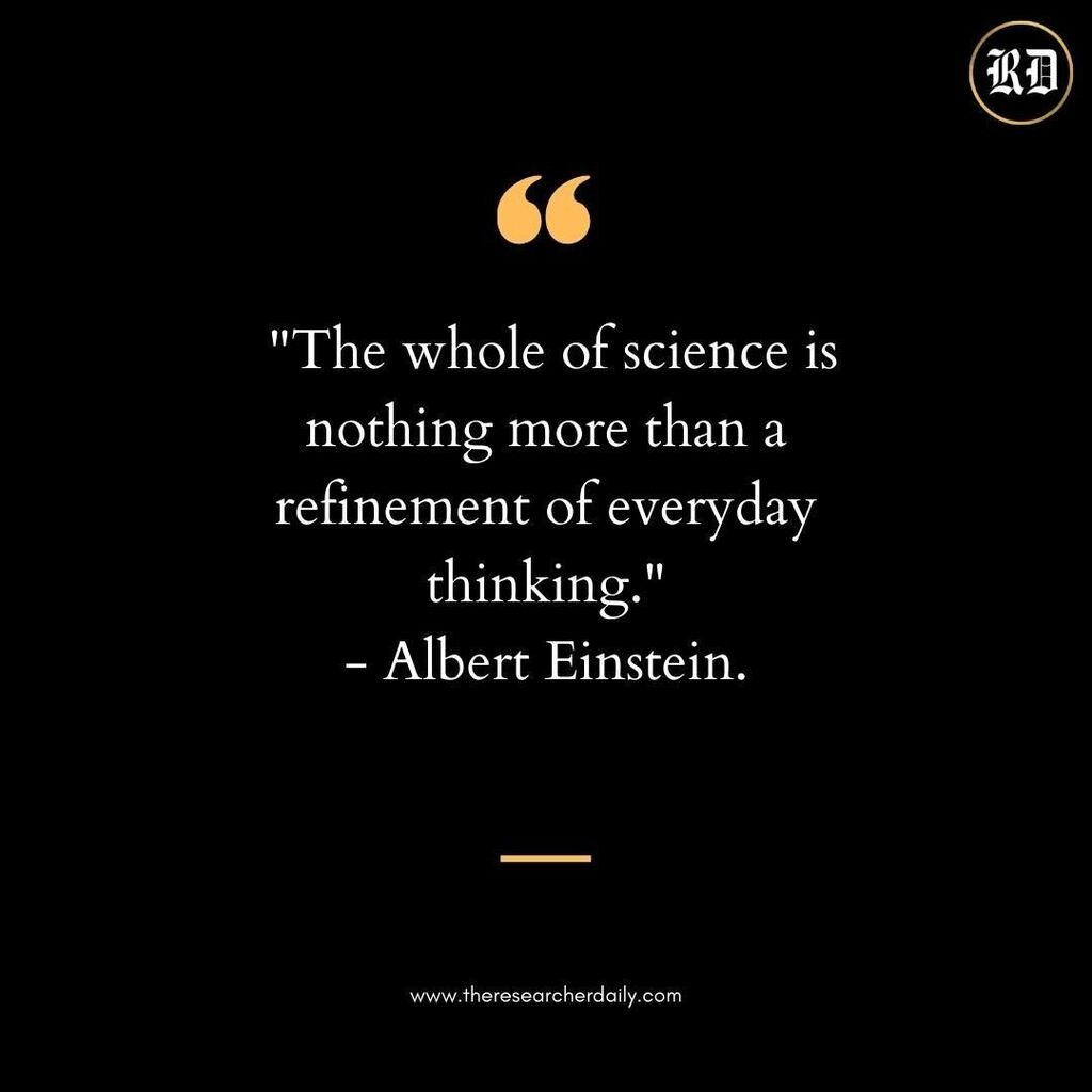 researcher_dly's tweet image. "The whole of science is nothing more than a refinement of everyday thinking."
- Albert Einstein.
#phdjourney
#phdlife
#phdproblems
#phdstudent
#phdstudents
#phdcommunity
#phdstudentlife
#phdresearch
#phdstudies
#phdlifebalance
#phdmotivation
#phddiarie… instagr.am/p/Co4Gybmurtz/