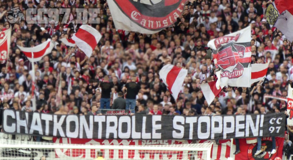 Chatkontrolle stoppen! ➡️ cc97.de/chatkontrolle-…

#VfB @Stuttgarttweets <a href="/chatgeheimnis/">Chatgeheimnis</a> <a href="/cccs_de/">CCC Stuttgart (cccs@chaos.social)</a> 
#ChatKontrolle #ChatKontrolleStoppen #StopScanningMe