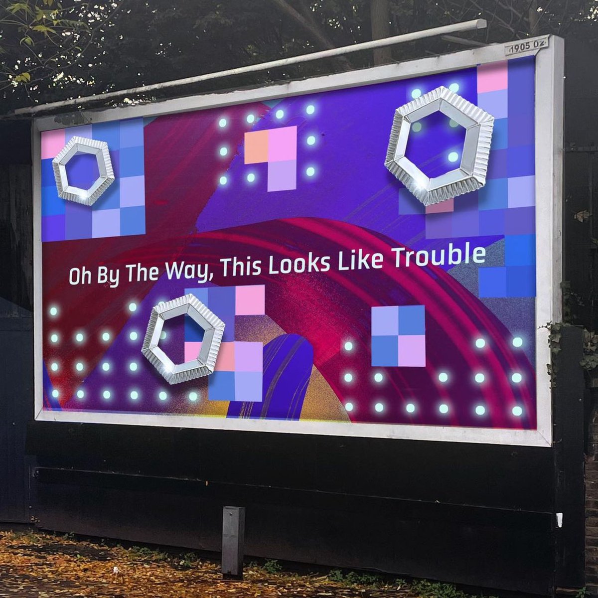 Oh By The Way, This Looks Like Trouble (2021), proposition for a public space, digital image 

#publicart #publicartist #femaleartist #charleypeters #streetart #graphicart #sitespecificart #womenartists #womenart #streetartist #publicartcommission #artandarchitecture