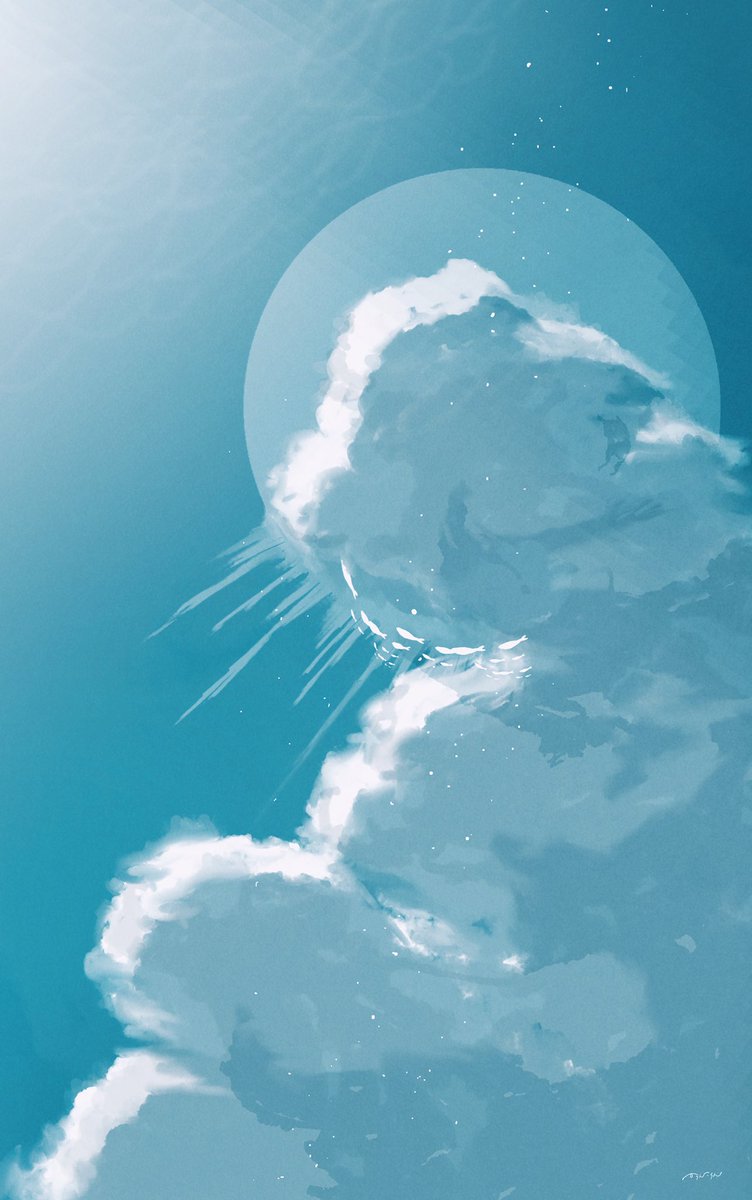 cloud sky no humans scenery moon blue sky blue theme  illustration images