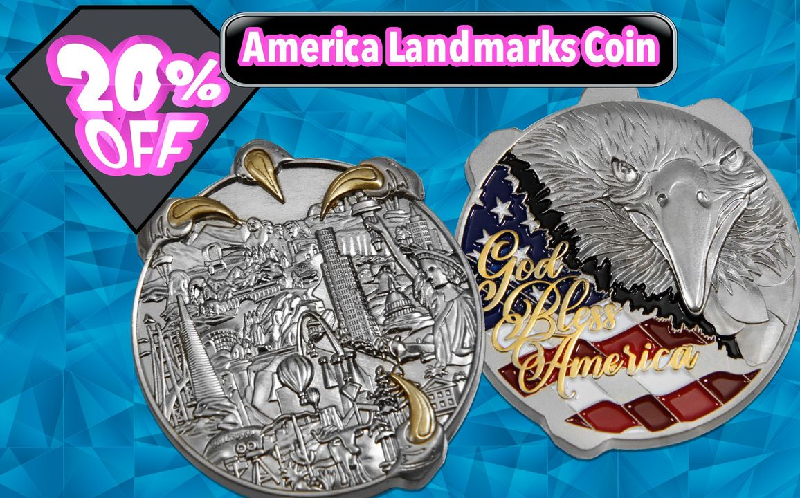 Happy Presidents Day! Save 20% on the America Landmarks Coin which includes a depiction of Mount Rushmore.

symbolartsshop.com/collections/sa…