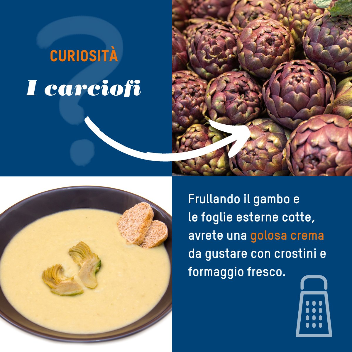 Sole_365's tweet photo. Al forno o con la pasta? Con i carciofi scegliere è davvero difficile! 🤭

Vanto della cultura ortofrutticola mediterranea, si contraddistinguono per un gusto intenso e un’incredibile versatilità in cucina. 

A chi piacciono? 🖐🏻 https://t.co/Vavl29gG7m