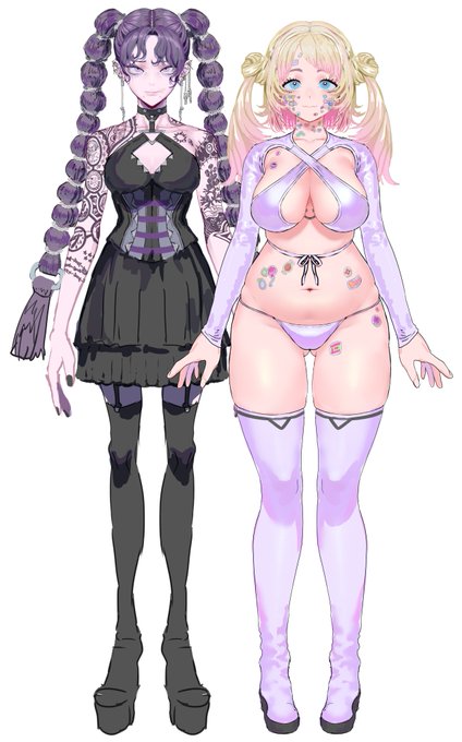 ゴリゴリのゴスとムチムチのギャル 