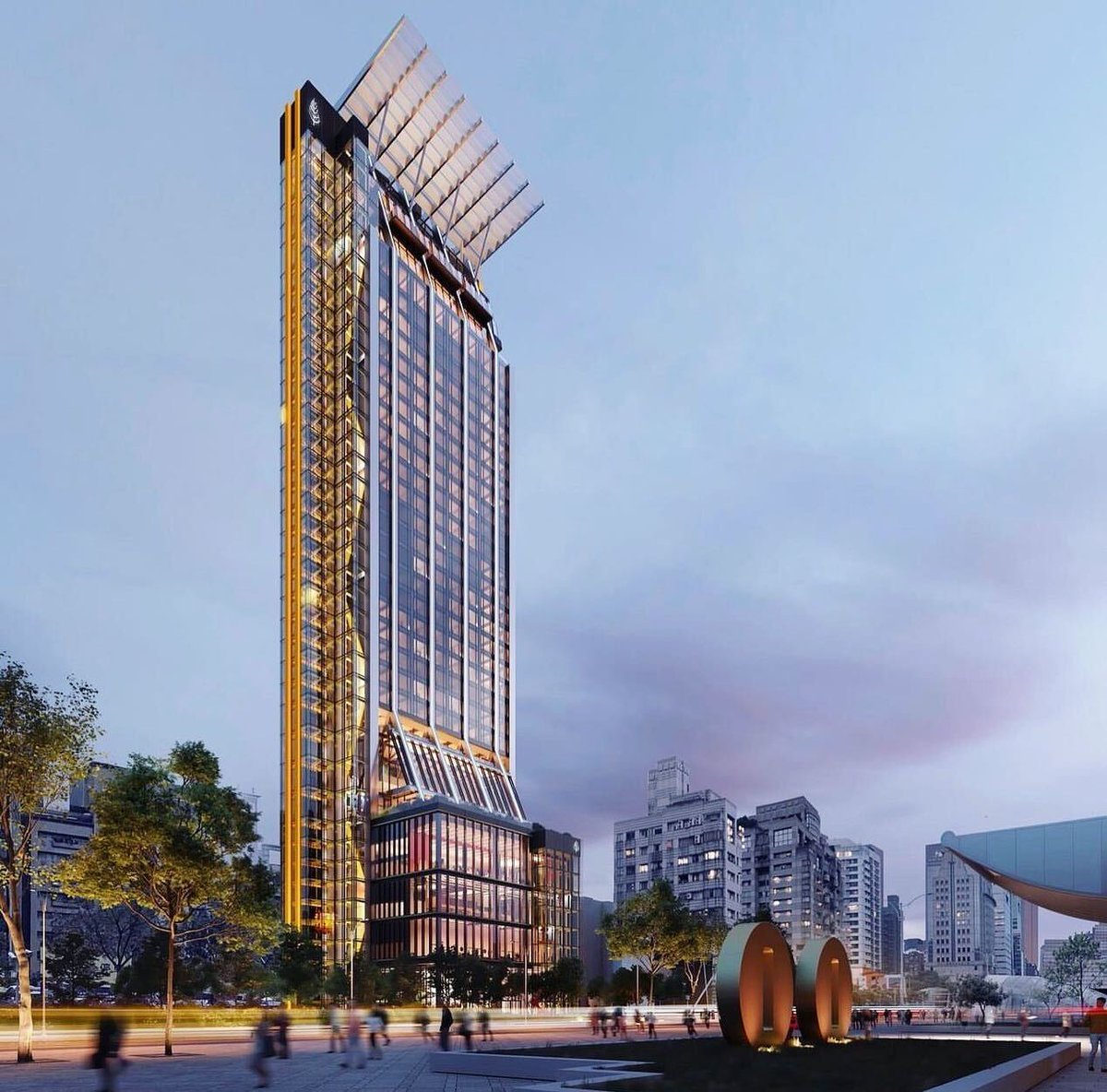 The B1M on Twitter "This 180metre skyscraper is currently under construction in Taipei