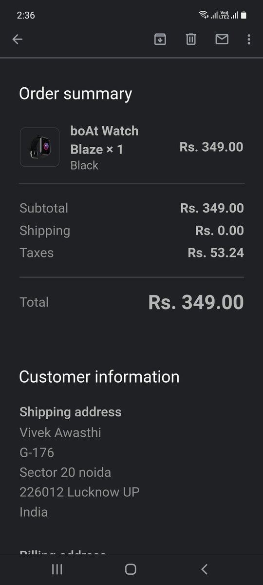 digitalvivek_'s tweet photo. @RockWithboAt 
This fraud happened with me. Now they are using https://t.co/xlcUZZfLF0 

I paid 700 on 17th Feb. This fake website making people fool
Report this fake website https://t.co/6b2cJpY178