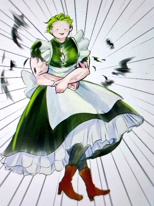 #これを見た人はメイドをTLに放流しよう再掲パァァァァンメイド若様への忠誠心は窮屈な衣装には収まらぬ 