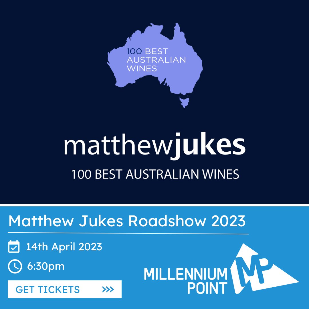 🦘🍷 <a href="/lokiwine/">Loki Wine</a> are hosting the Matthew Jukes 100 Best Australian Wines once again this year at Millennium Point! 🍷🦘

Grab tickets to one of the highlights of the 2023 wine calendar!

🔗 Tap to learn more about the event and book your tickets: bit.ly/3IrHbCb