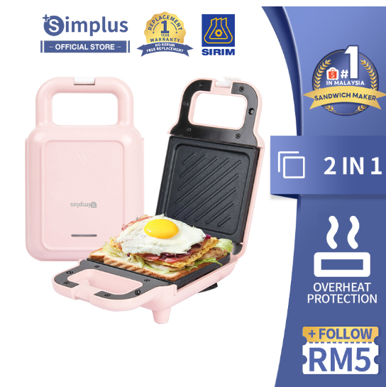Shopee Malaysia on Twitter "Simplus Sandwich Maker Breakfast Toast