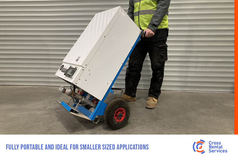 Our #22kW #boilerhire packages are ideal for #construction applications speeding up drying of #floorscreed on #underfloorheating projects. Call Cross Rental Services today, T: 0808 156 7711, crossrental.co.uk/boiler-hire/