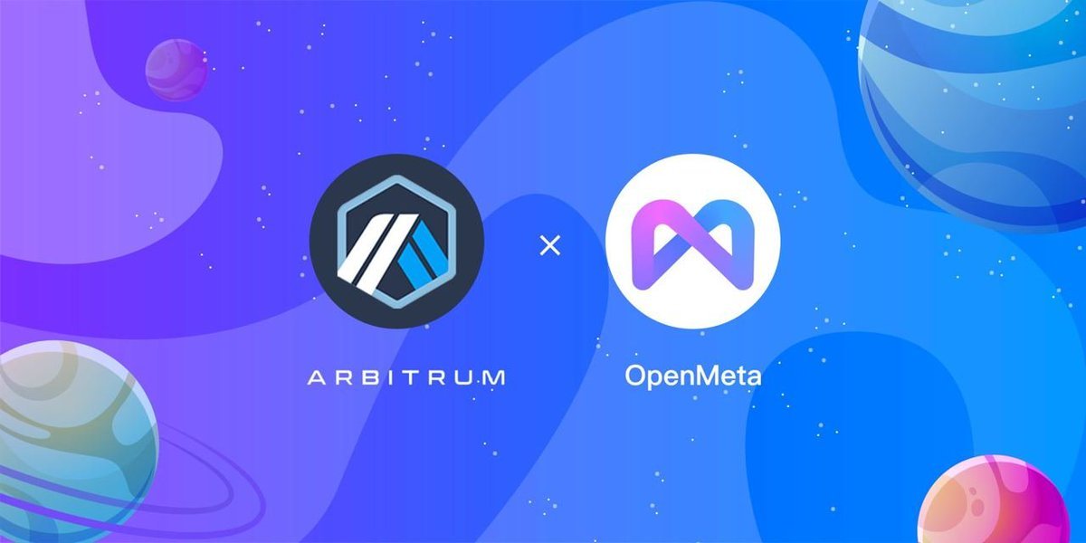 OpenMeta_NFT's tweet image. 🎆#OpenMeta has been deployed on #Arbitrum | @arbitrum network!

Enjoy:
⭐️Same as #ETH security level
⭐️Fast transaction speed &amp;amp; low fees
⭐️The largest layer 2 #rollup and improved #EVM compatibility 

💫All on: nft.openmeta.finance!