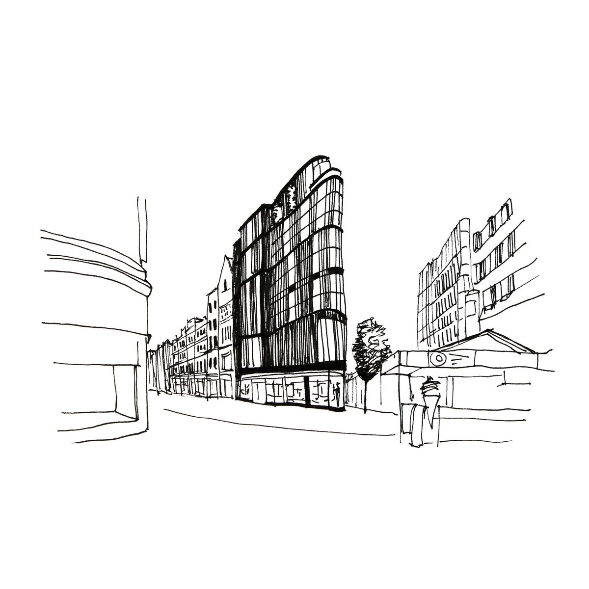 South Molton Street Building by DSDHA (2012), London 🇬🇧
bit.ly/2Jf8MHI #sketch