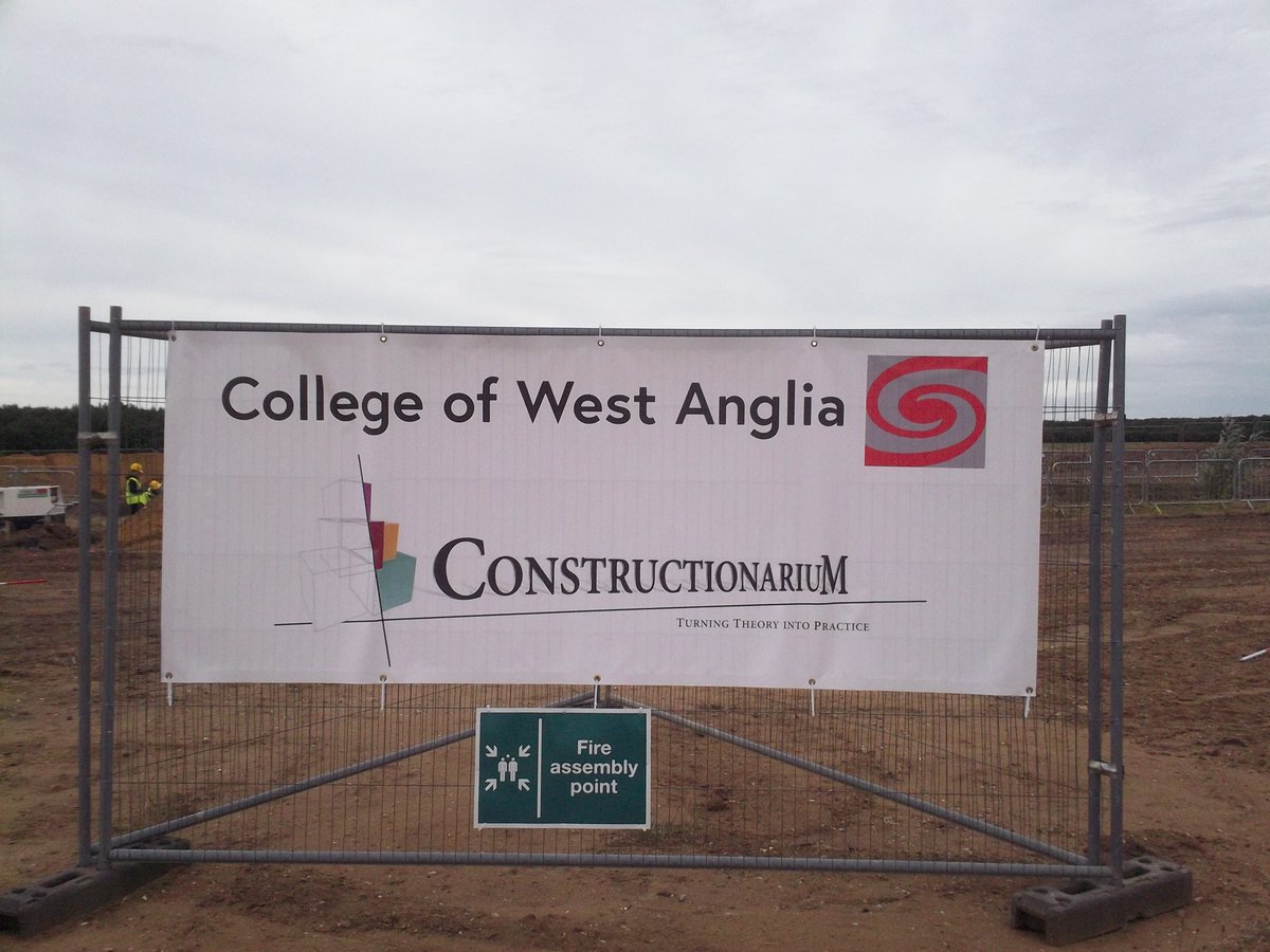 Construct_arium's tweet photo. We are looking forward to welcoming the last group of
@cwa_college students, sponsored by
@bandce to site this morning. They will be #TurningTheoryIntoPractice & gaining valuable employability skills by undertaking our #BrunelLine project - a c90m railway design & build project https://t.co/4XRNNdoxPc