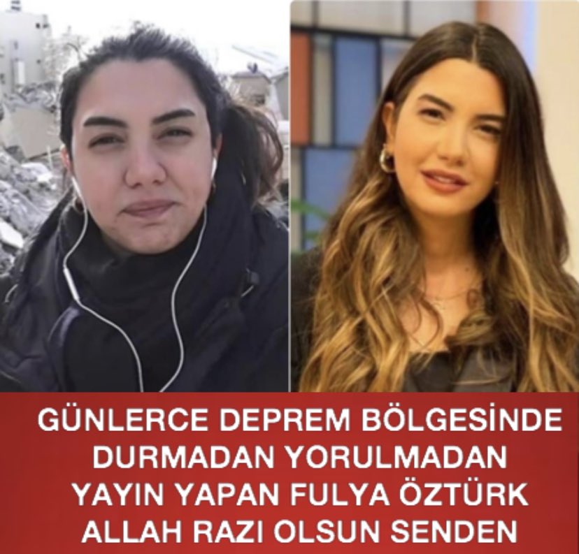 Günlerdir Sabah Akşam Yayın Yapan, Görevini Canla Başla Yapan Fulya ÖZTÜRK e SONSUZ TEŞEKKÜR🤲🤲#HAARP #AHaber #dolar #HesapVereceksiniz Kahta "Murat Boz" F-16 Hulki Iran Ukrayna Vali İstifa"Celal Şengör" Ahlak Rusya Kentsel"Gülbin Tosun""633 Suriyeli" Islam Prada"Hilal Kaplan"