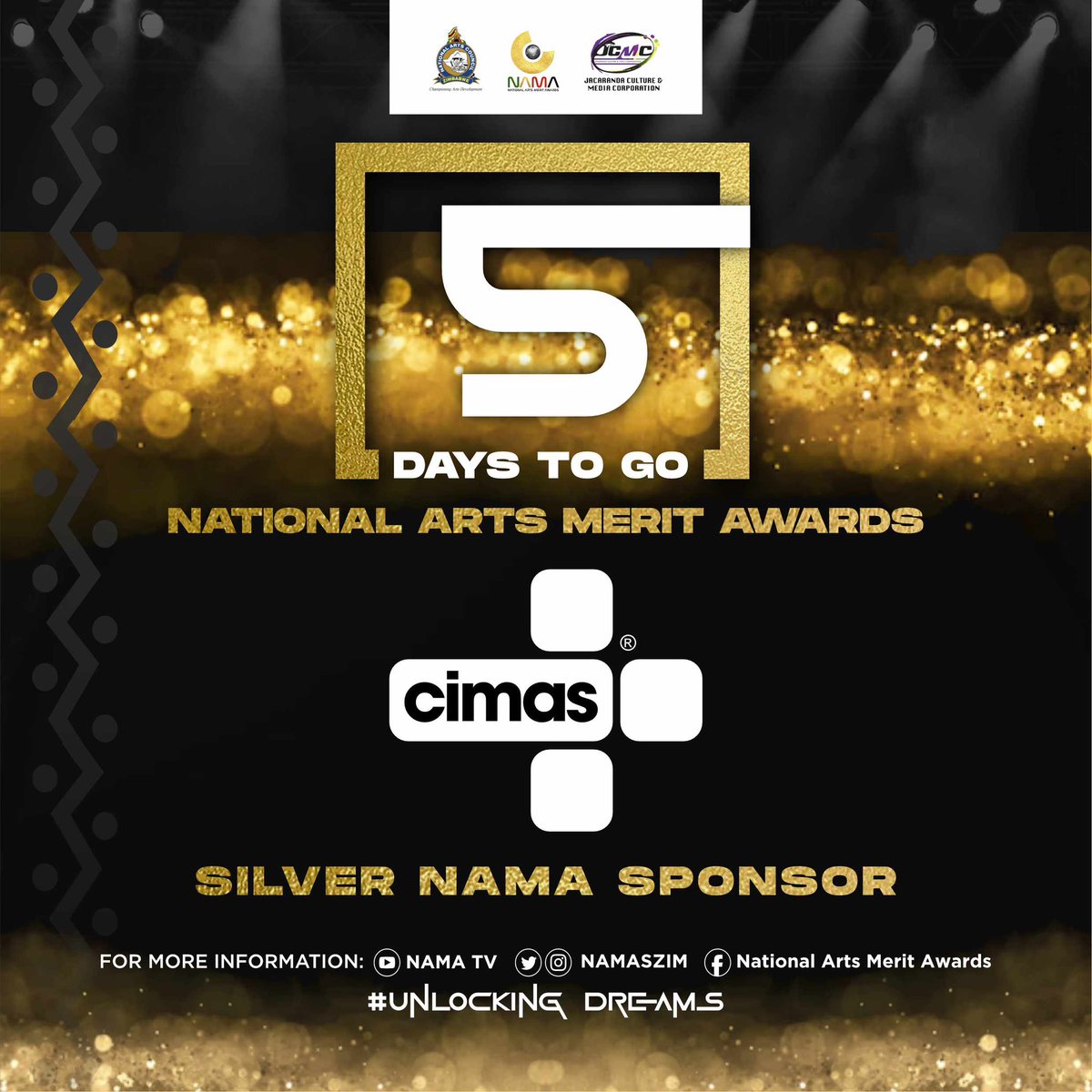 With our wellness and health in check thanks to @CimasMedical

We are raring to go

5 days to go ‼️‼️
 
Have you gotten your ticket yet?
Visit any MedOrange Pharmacies today 
Or buy online on the <a href="/ClicknpayZ/">ClicknPay</a> website 

#NAMA21 #unlockingdreamsn