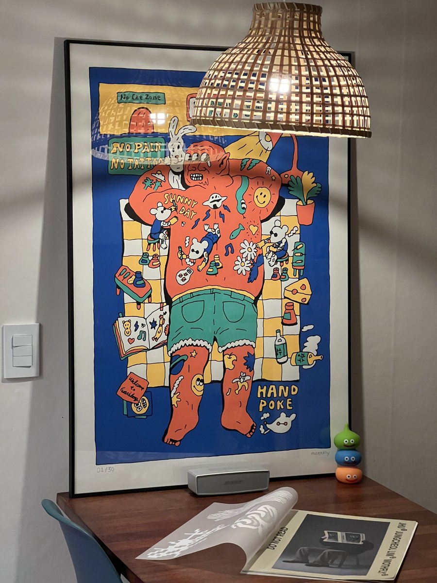 멋진 사무용품과 소품을 만드는 quott 에서 구매해가신,
'Let's rat's tattoo' 멋진 후기 사진까지 고맙습니다!

quott.kr

#qoutt #silkscreen #실크스크린 #illustraion