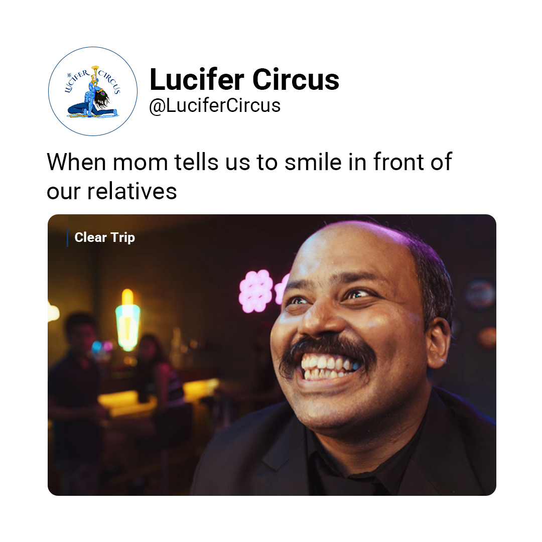 LuciferCircus's tweet photo. You know it very well!

#LuciferCircus #ProductionHouse #Producer #AdFilms #TVC #Meme https://t.co/jwAAwsiBNo