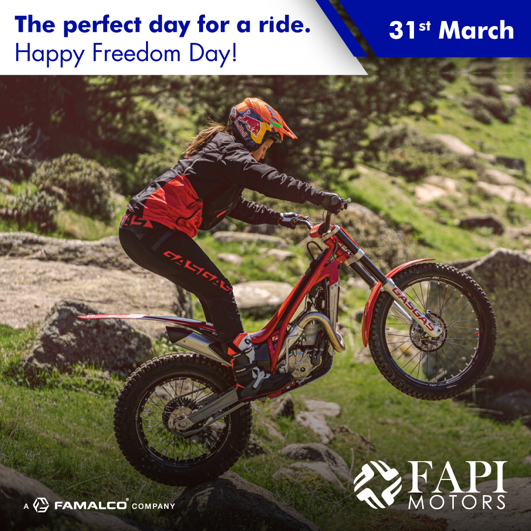 Free your mind with a peaceful ride around the islands 🏍️

#FapiMotors #KTM #Husqvarna #GASGAS #HarleyDavidson #FreedomDay #Famalco #TomorrowTogether