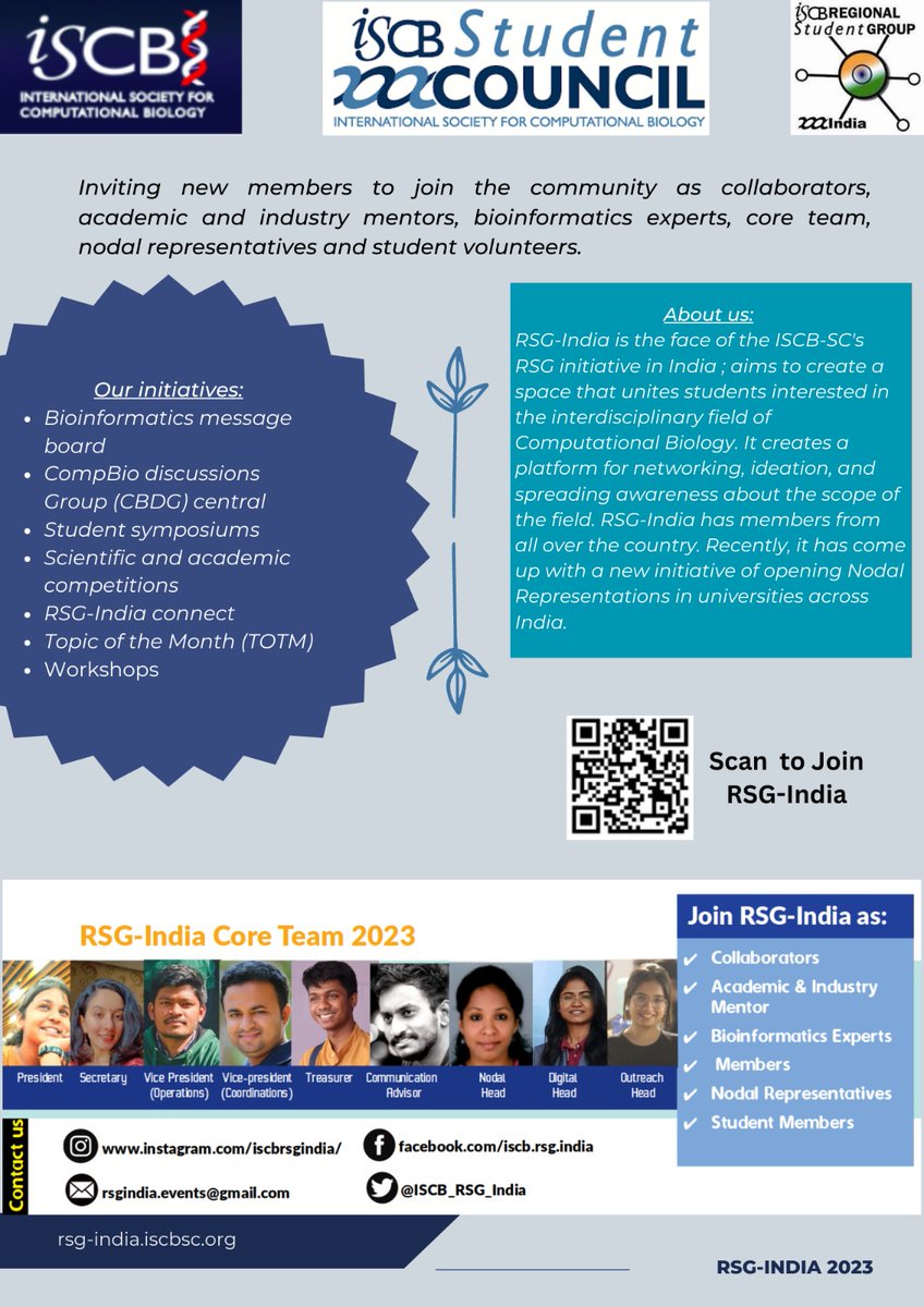 ISCB RSG India tweet media