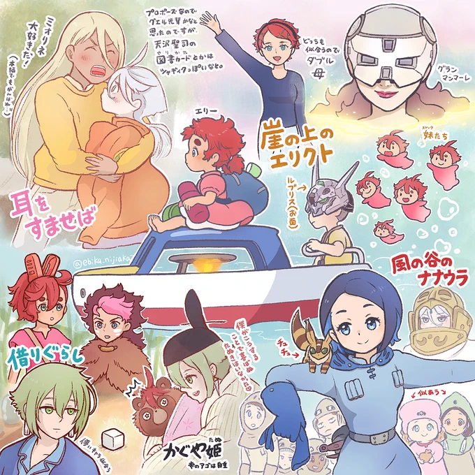 これはジブリパロ詰め合わせ(シャディミオ風味) 