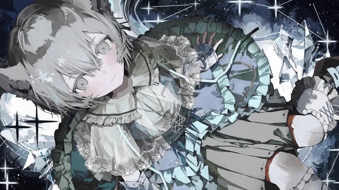 Secure Blue : ANK REMIX Ver. イラストを描かせていただきました 