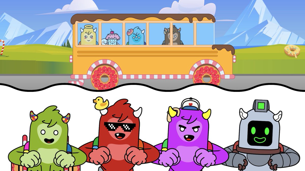 PowerMonstersTV's tweet image. 🌈 GM!

Hey monster fam, have you checked out the new #ColorMonsters version of "Wheels on the Bus"? 🚌🎶 It's got catchy tunes and vibrant animations that your little ones will love! 🎨👶 #kidsmusic #familyfun

youtu.be/7D0mlAvEk5M