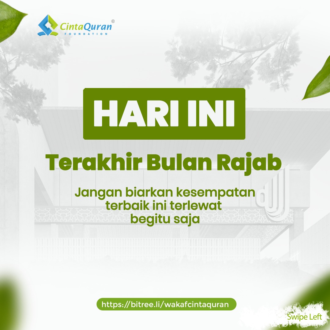 Cinta Quran Foundation tweet media