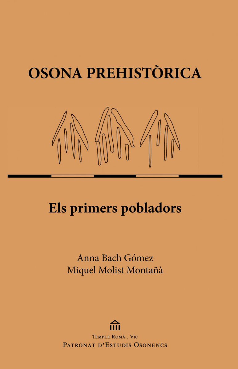 EstudisOsonencs's tweet photo. 📅Dijous, 23 de febrer
🕒A les 19:30h
📍Al Temple Romà
‼️📔Presentació del llibre "Osona prehistòrica. Els primers pobladors", de la Dra. Anna Bach i el Dr. Miquel Molist, a càrrec de Carles Garcia i dels autors. 
📚Aquest llibre és el número 29 de la sèrie Osona a la Butxaca https://t.co/agpRD3Wdaj